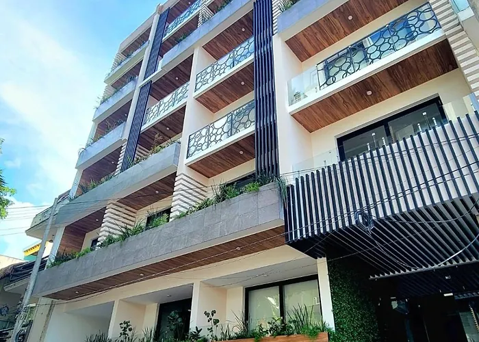 Disfruta El Encanto Bohemio En Apartamento Playa del Carmen