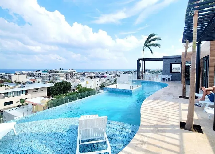 Disfruta El Encanto Bohemio En Apartamento Playa del Carmen